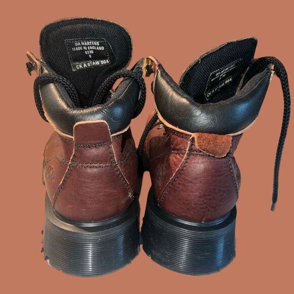 Dr. Martens 8730 Waterproof Leather Work Boots Made In England Size UK 5 US 6 - Picture 10 of 14